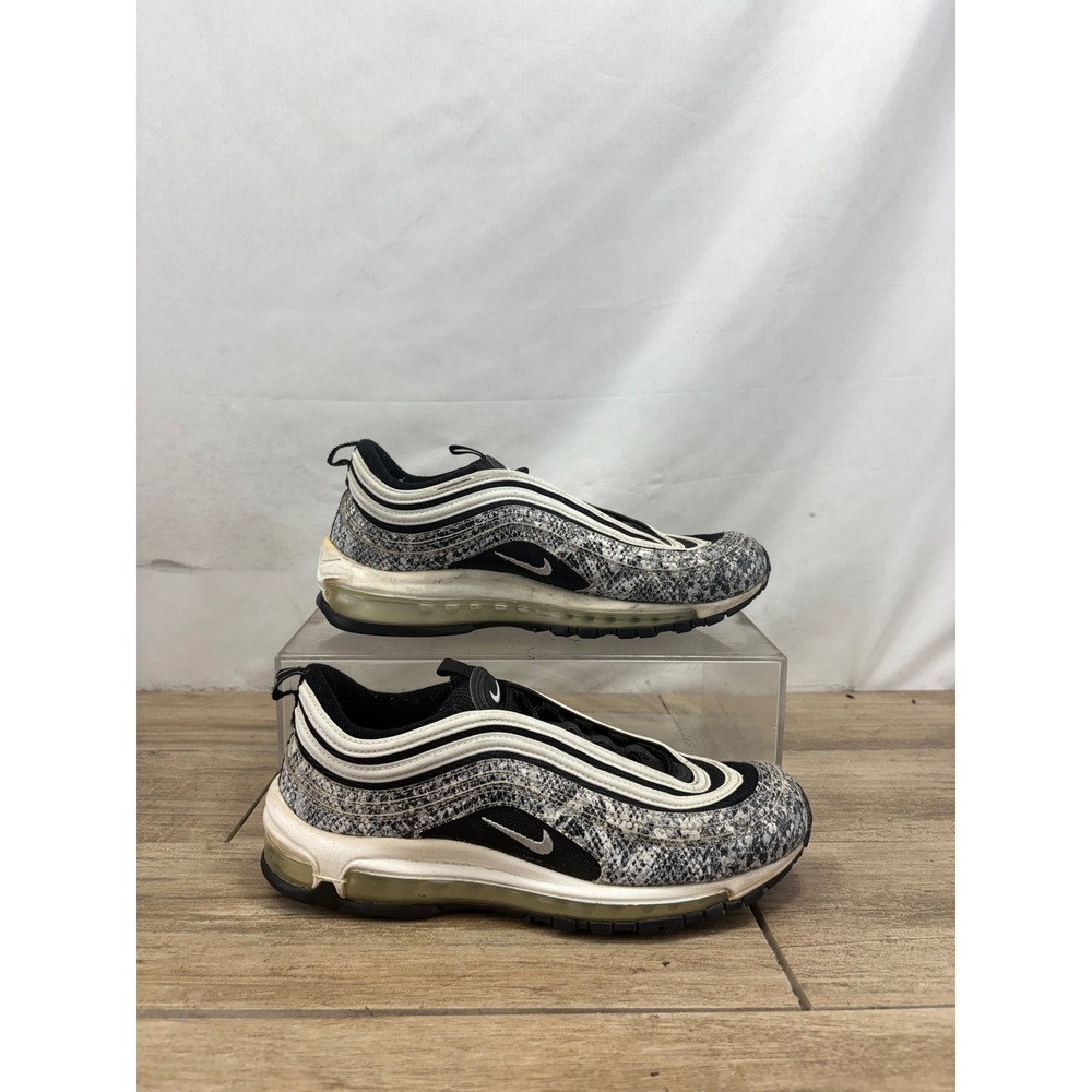 Nike Air Max 97 Snakeskin Grey Black White Womens Sneakers CT1549-001 Size 10